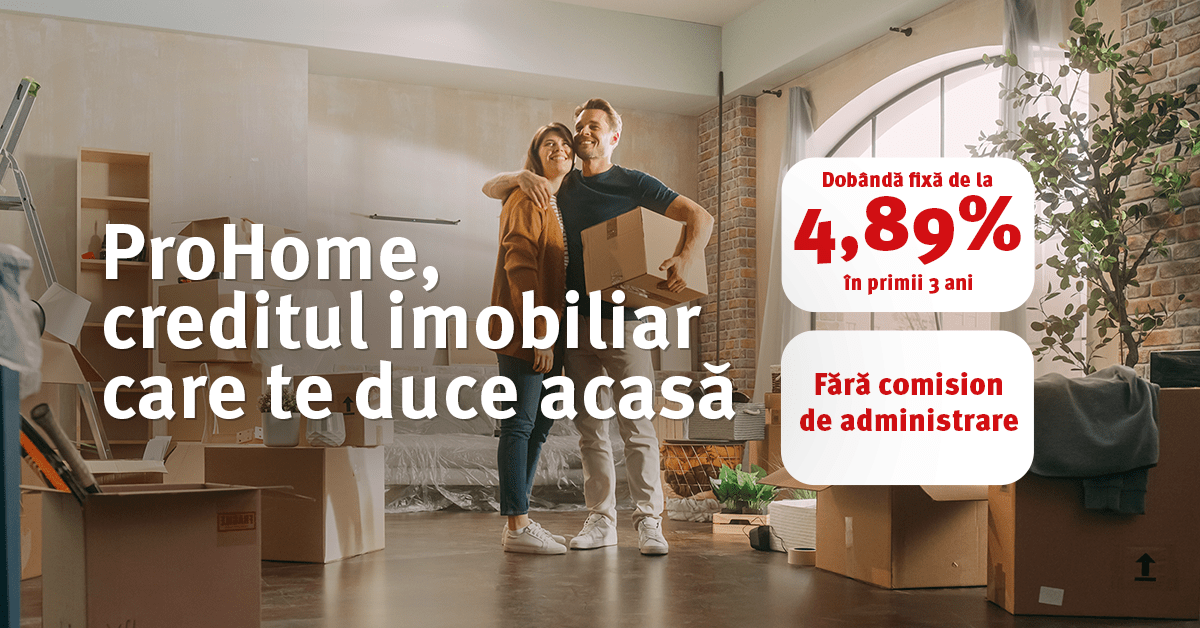 ProCredit Bank lansează creditul imobiliar cu dobândă redusă pentru clădirile certificate RoGBC